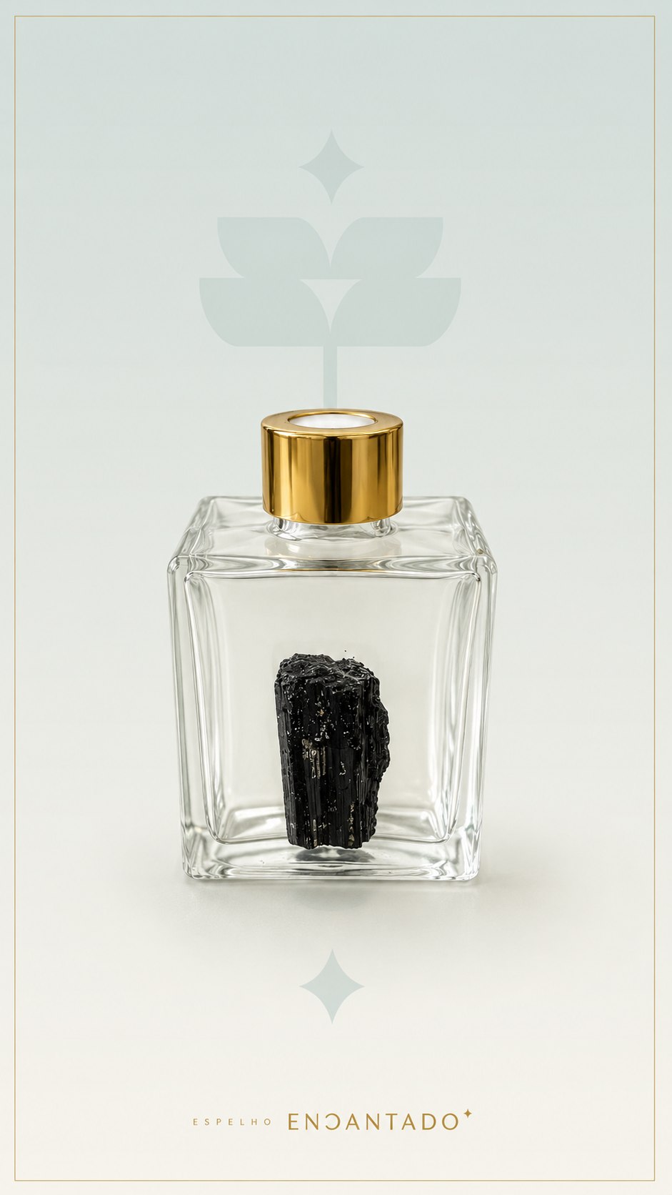 Aromatizador com Turmalina Negra
