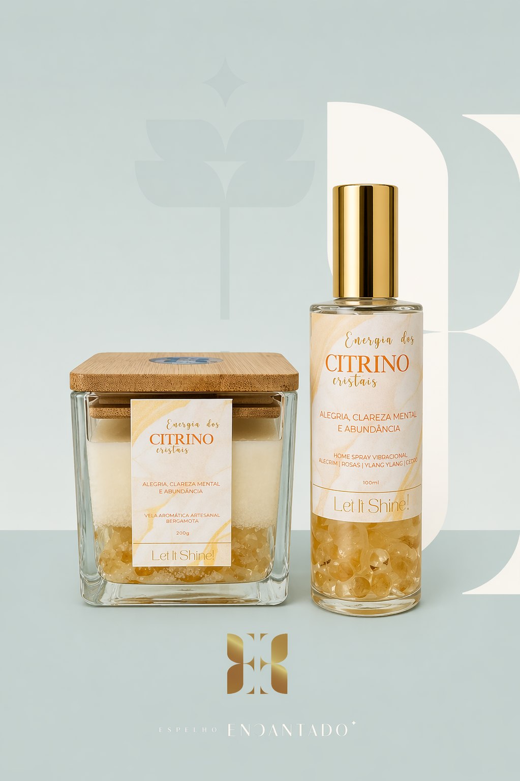 Citrino - Vela Aromatica + Spray