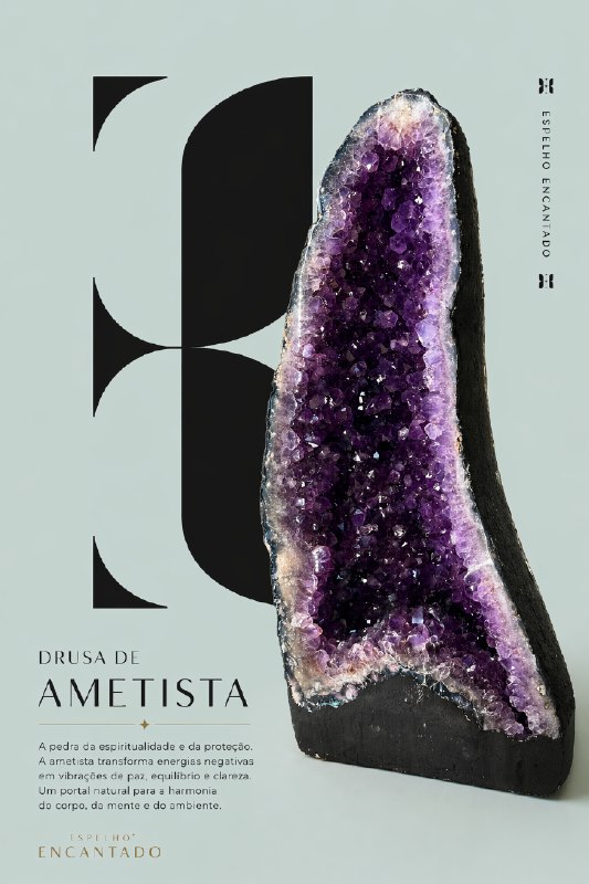 Drusa de ametista